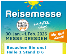 Das Autozentrum Rausch auf der Reisemesse Dresden 2026 - Halle 1 Stand D6